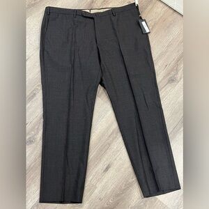 NWT $510 Incotex 42W 31L TechnoWool Dark Brown Slowear Classic Fit Trousers Lux